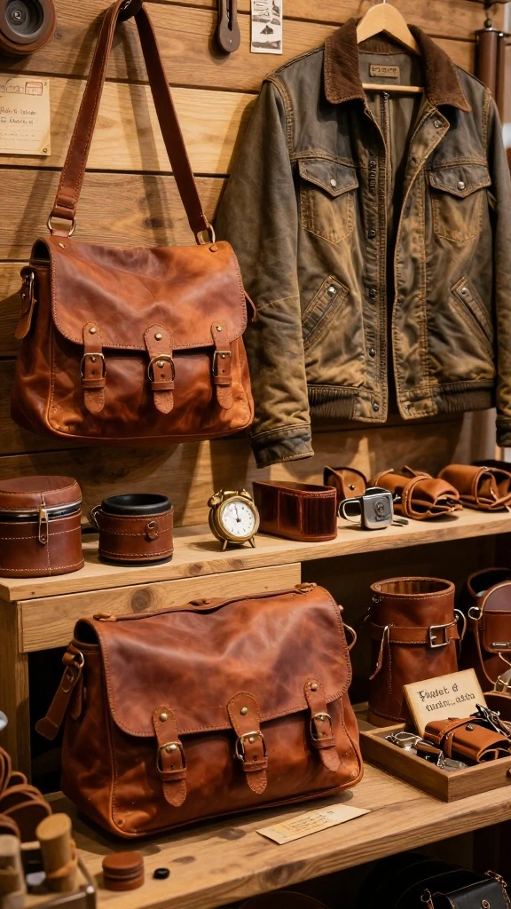 18 Heritage Fashion Trends That Are Here to Stay (and WOW You!) - 10. Rustic Leather Goods 1
