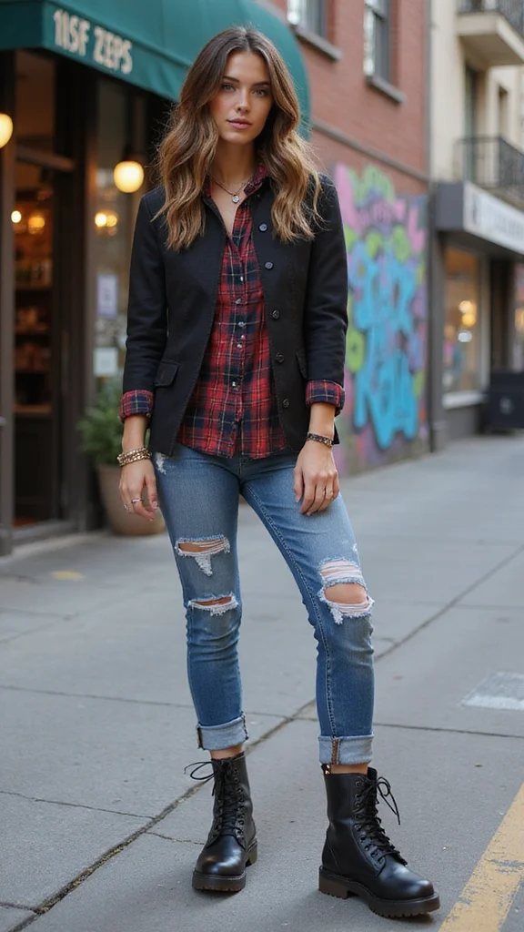 18 Must-Have 90s Celebrity Trends You Can Rock Now! - 5. Combat Boots: Fierce Footwear 1