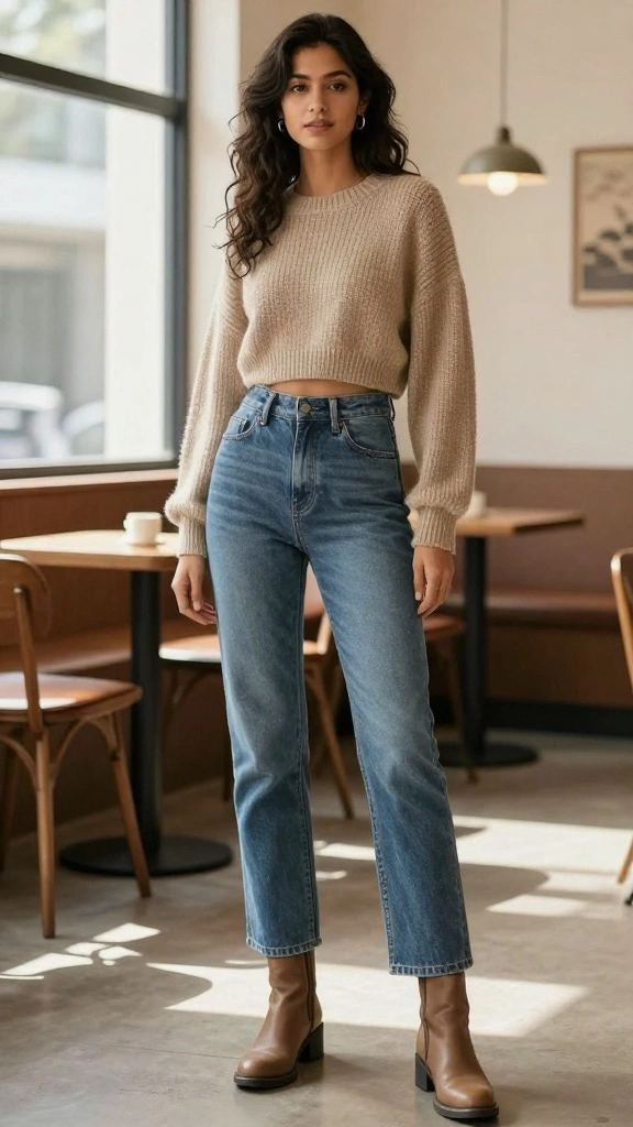 18 Must-Have 90s Celebrity Trends You Can Rock Now! - 9. High-Waisted Jeans: Flattering Fit 1