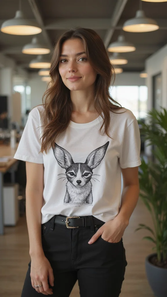 18 Stylish Reset Outfits That Will Transform Your Office Look! - 17. Playful Graphic Tees 1