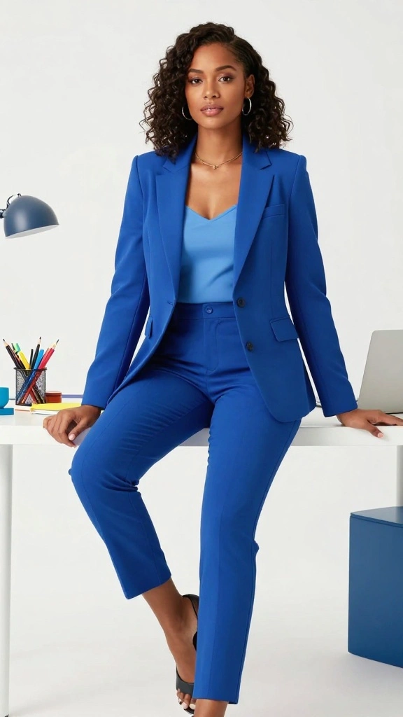 18 Stylish Reset Outfits That Will Transform Your Office Look! - 6. Monochromatic Ensemble 1