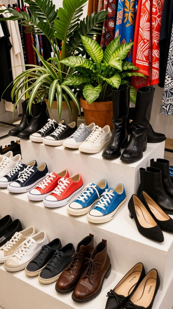 18 Unbelievable Ways to Break Fashion Stereotypes and Embrace Your Unique Style! - 10. Expand Footwear Choices 1