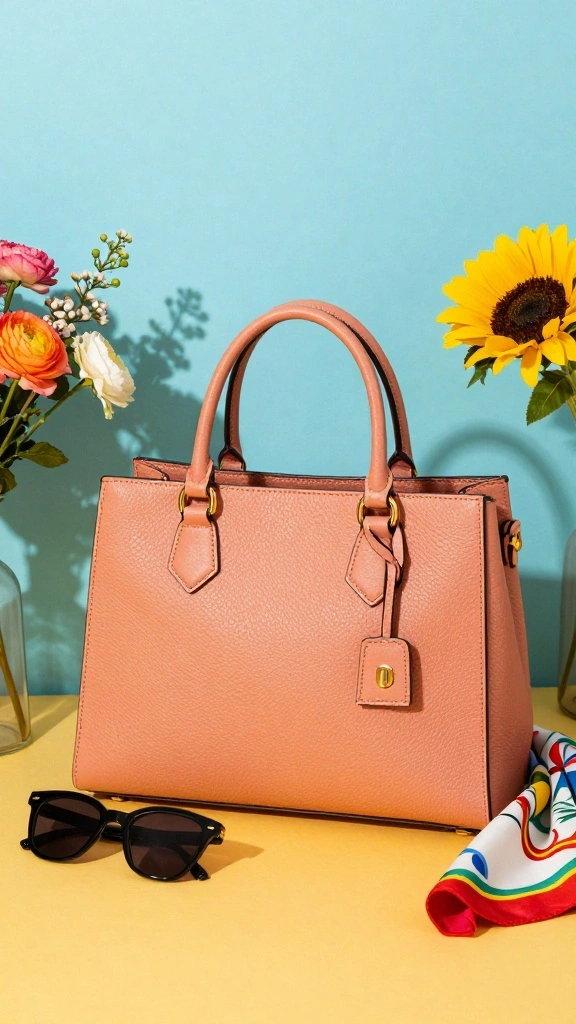 18 Versatile Timeless Accessories for Older Women (You Can Wear Anywhere!) - 15. Colorful Handbags 1