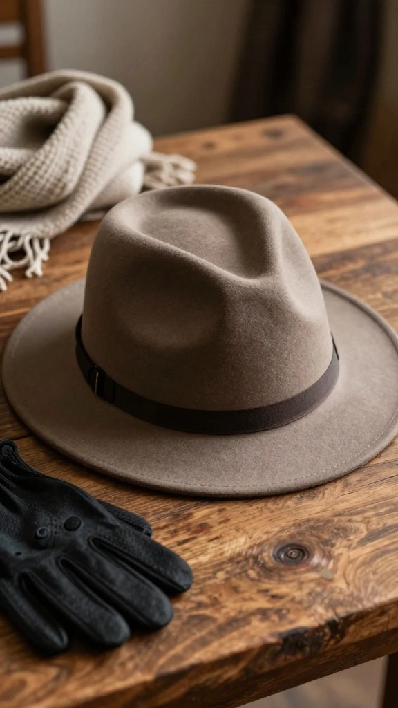 18 Versatile Timeless Accessories for Older Women (You Can Wear Anywhere!) - 16. Classic Fedora 1