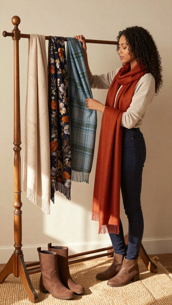19 Fashion Essentials: Winter Accessories That Are Total Game Changers! - 1. Statement Scarves 1