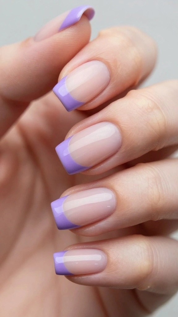 19 Minimal Nail Designs That Are Quick and Stylish (Your Friends Will Be Jealous!) - 14. Simple French Twist 1