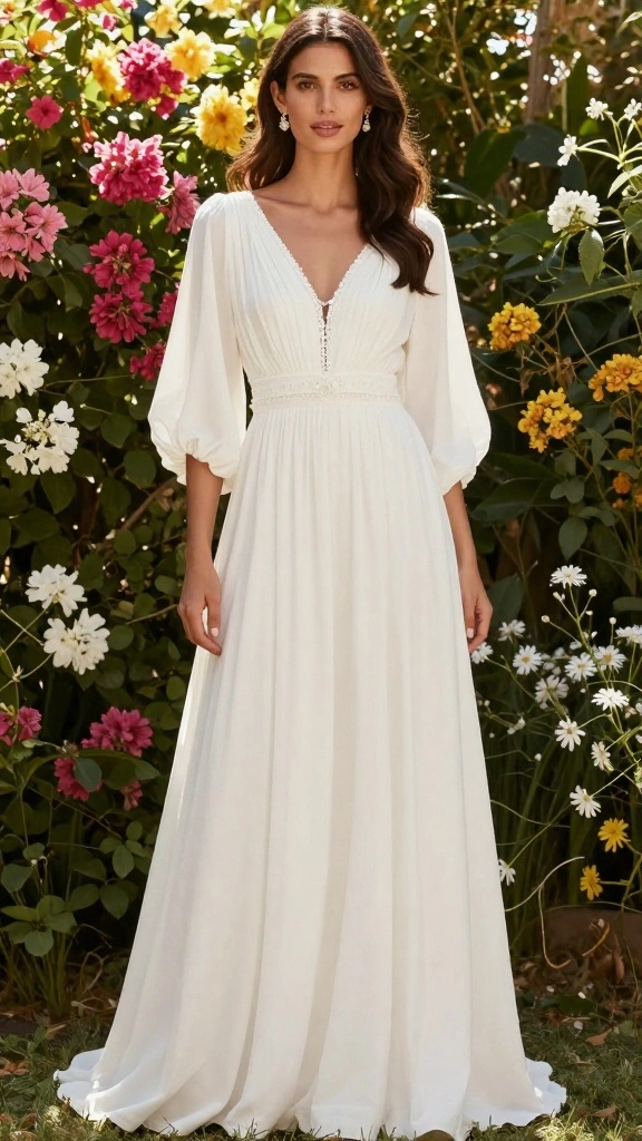 19 Wedding Dress Fabrics You Didn't Know Could Transform Your Big Day! - 14. Cotton 1