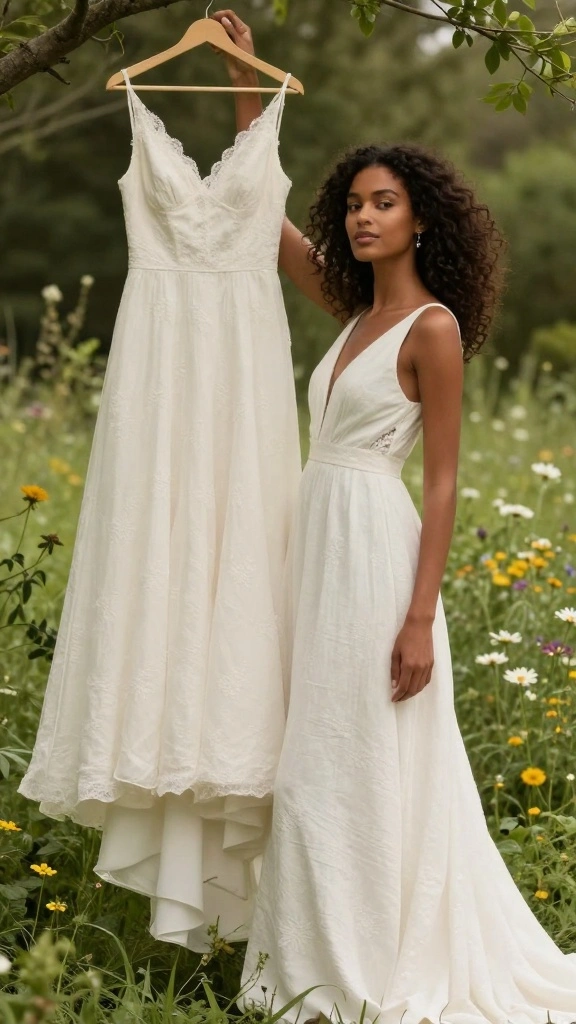 19 Wedding Dress Fabrics You Didn't Know Could Transform Your Big Day! - 17. Muslin 1