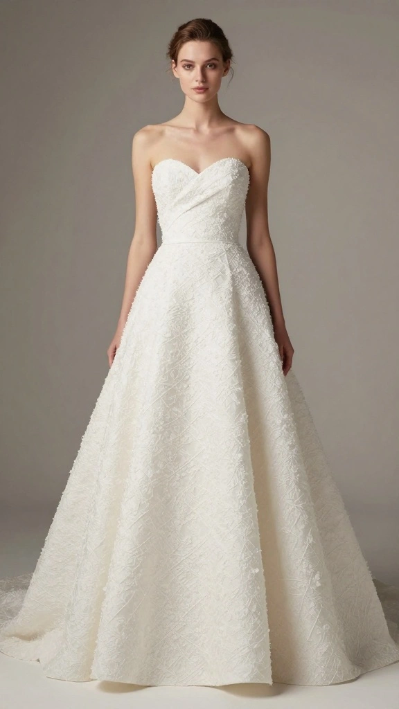 19 Wedding Dress Fabrics You Didn't Know Could Transform Your Big Day! - 18. Boucle 1