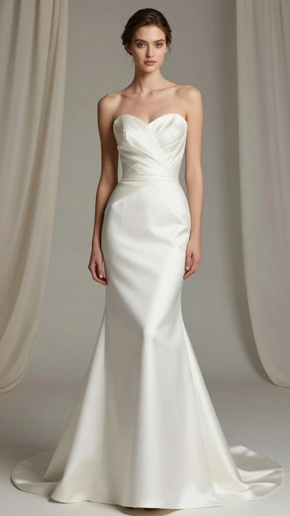 19 Wedding Dress Fabrics You Didn't Know Could Transform Your Big Day! - 5. Mikado 1