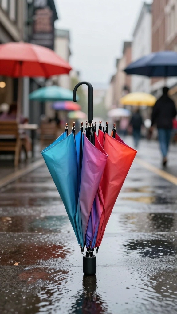 19.Fashion Accessories for Travel That Are Simply Irresistible! - 10. Compact Umbrella 1