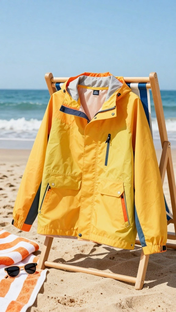 19.Fashion Accessories for Travel That Are Simply Irresistible! - 17. Packable Rain Jacket 1