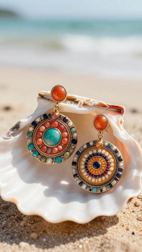 19.Fashion Accessories for Travel That Are Simply Irresistible! - 2. Statement Earrings 1