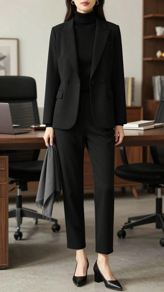 20 Chic Layering Techniques for the Office - 19. Layering for Seasonal Transitions 1