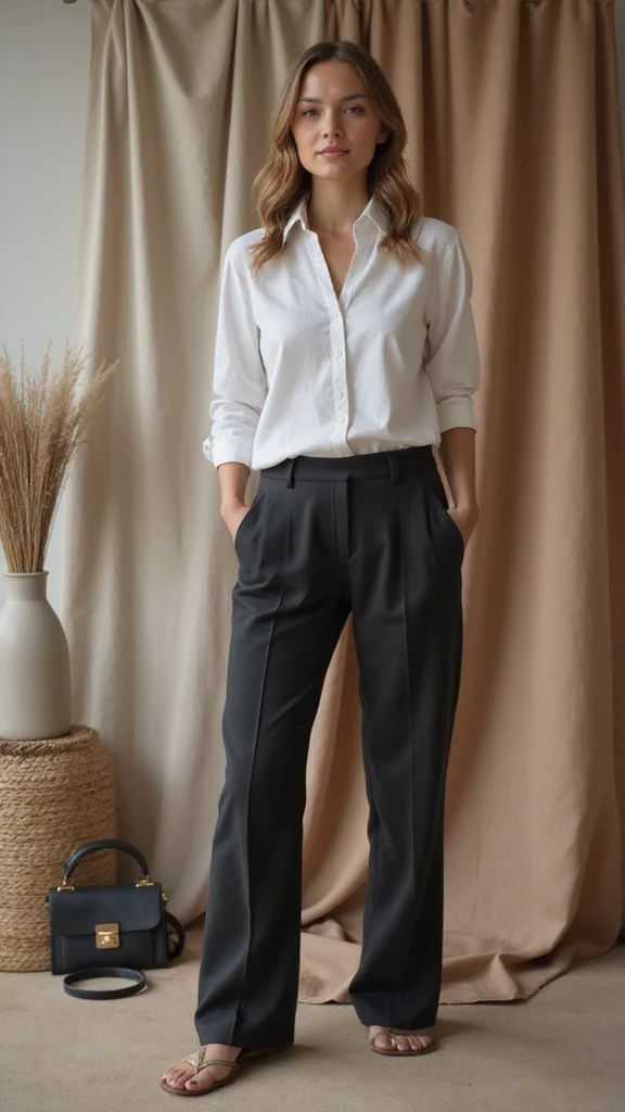 20 Eco-Friendly Flattering Silhouettes That Prove Sustainable Can Be Stylish! - 3. Tailored Trousers 1