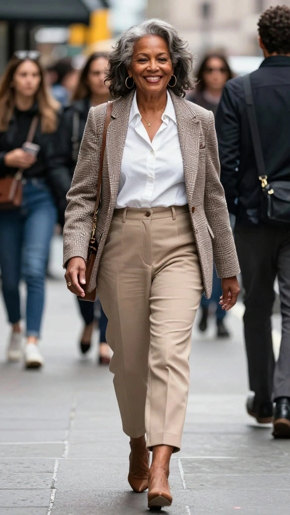 20 Effortless Style Tips for Older Women That'll Make You Look Fabulous! - 20. Stay Confident 1