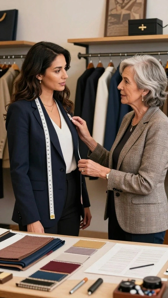20 Effortless Style Tips for Older Women That'll Make You Look Fabulous! - 7. Embrace Tailoring 1
