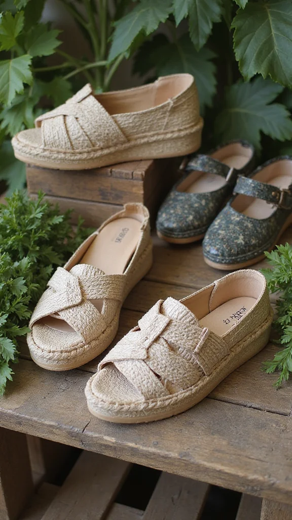 20 Footwear Trends for Stylish Seniors: Comfort Meets Chic! - 10. Eco-Friendly Footwear: Sustainable Choices 1