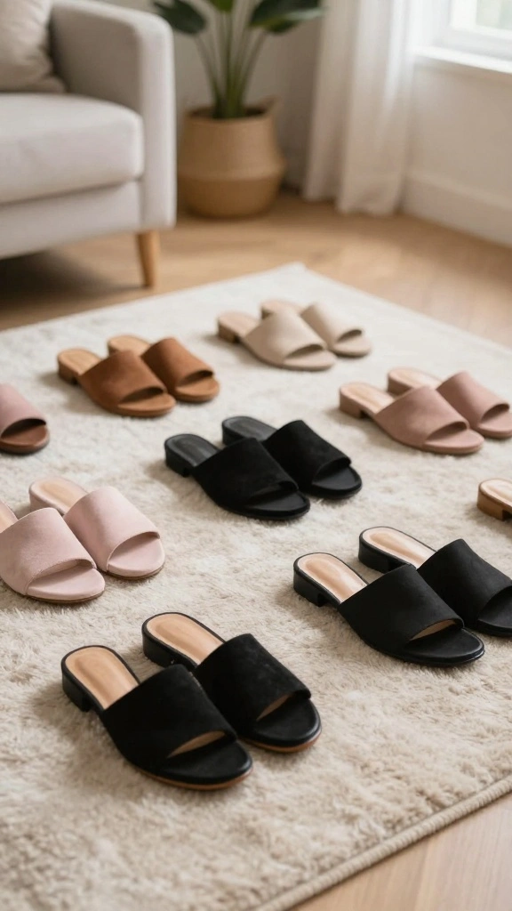 20 Footwear Trends for Stylish Seniors: Comfort Meets Chic! - 16. Mules: Easy and Chic 1