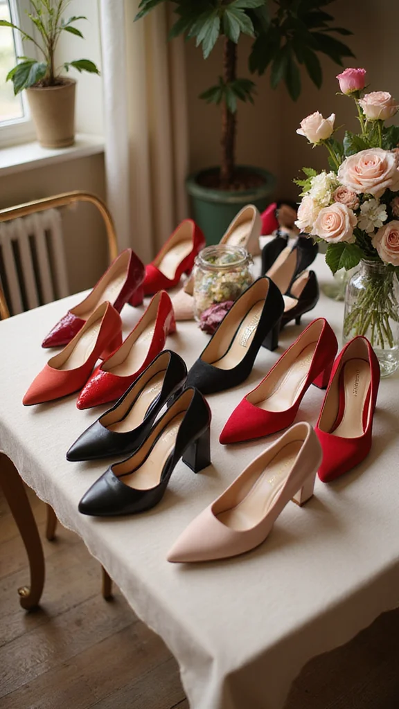 20 Footwear Trends for Stylish Seniors: Comfort Meets Chic! - 9. Stylish Heels: Elevate Your Look 1