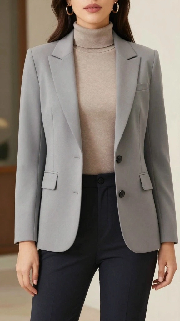 20 Genius Layering Techniques for Cold Weather That Will Make You Look Fabulous (Tip #12 Will Surprise You!) - 15. Layer with a Blazer 1