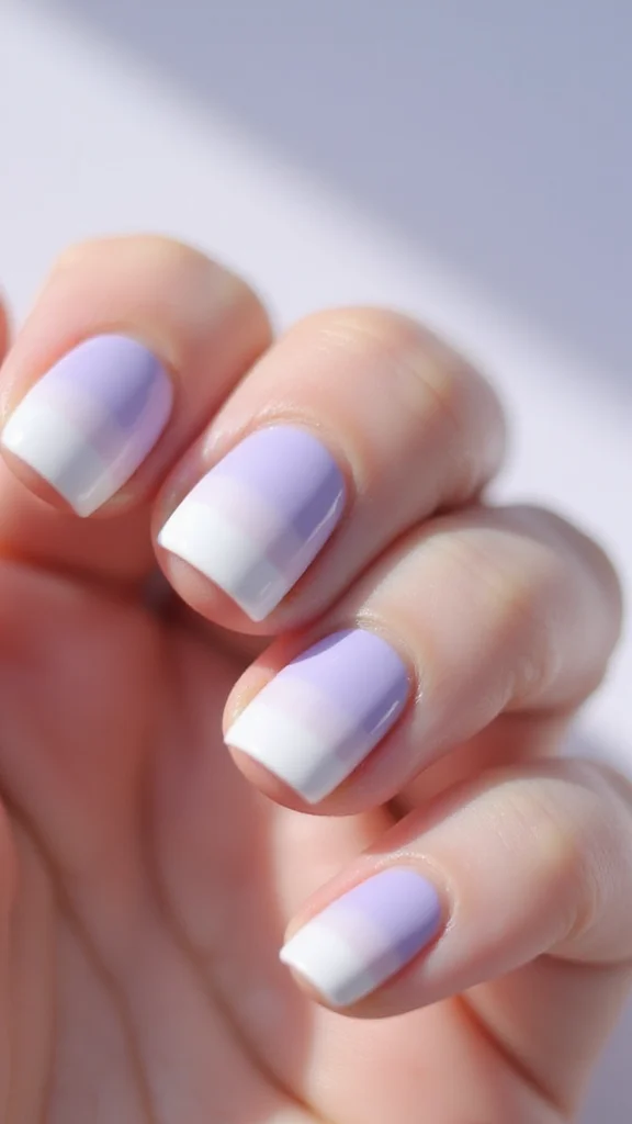 20 Ombre Nail Designs You Can Create at Home (Even If You're a Beginner!) - 1. Soft Lilac Fade 1