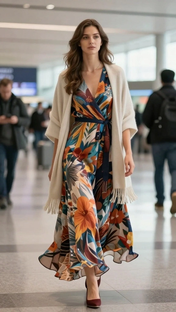 20 Stylish Travel Outfits That Will Make You the Envy of Every Passenger! - 17. Elegant Evening Wear 1