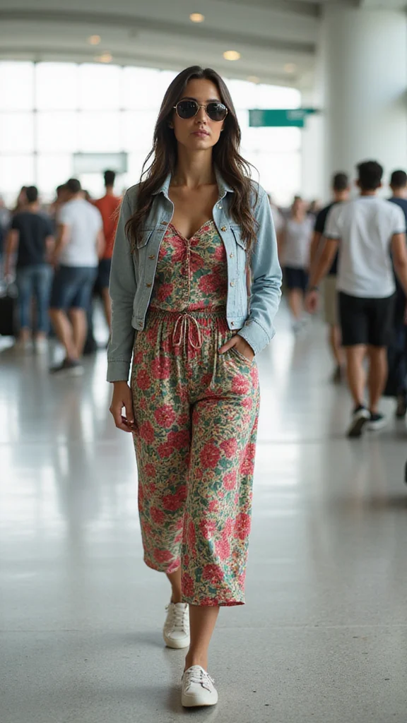 20 Stylish Travel Outfits That Will Make You the Envy of Every Passenger! - 7. Effortless Rompers 1