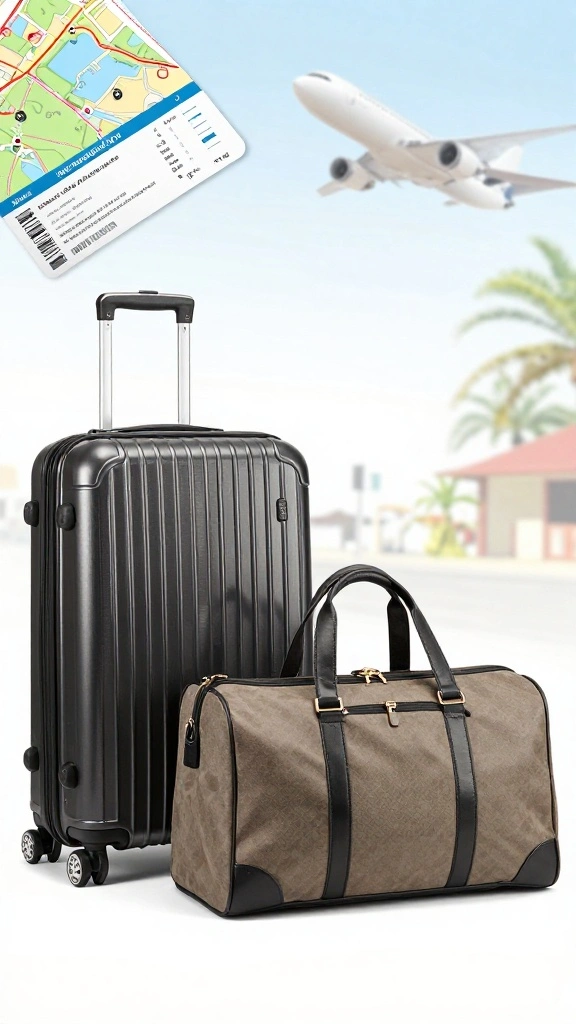 20 Stylish Travel Tips That Prove Comfort Can Be Chic (You’ll Love #3!) - 11. Choose Functional Luggage 1