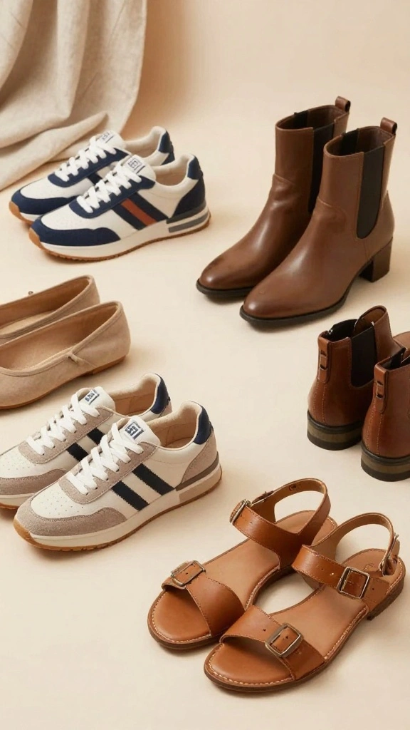 20 Stylish Travel Tips That Prove Comfort Can Be Chic (You’ll Love #3!) - 4. Footwear Matters 1