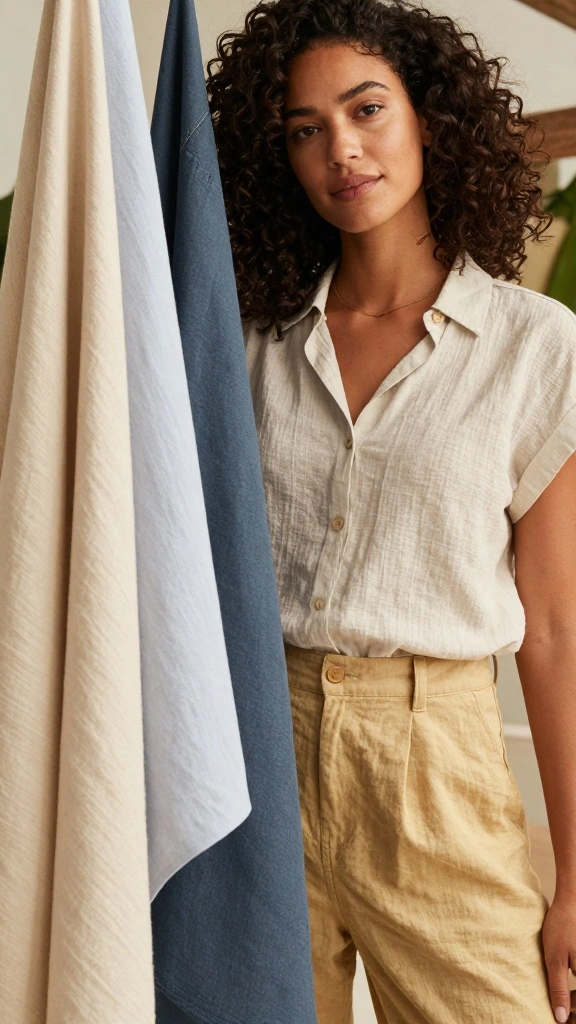 20 Stylish Travel Tips That Prove Comfort Can Be Chic (You’ll Love #3!) - 6. Choose the Right Fabrics 1