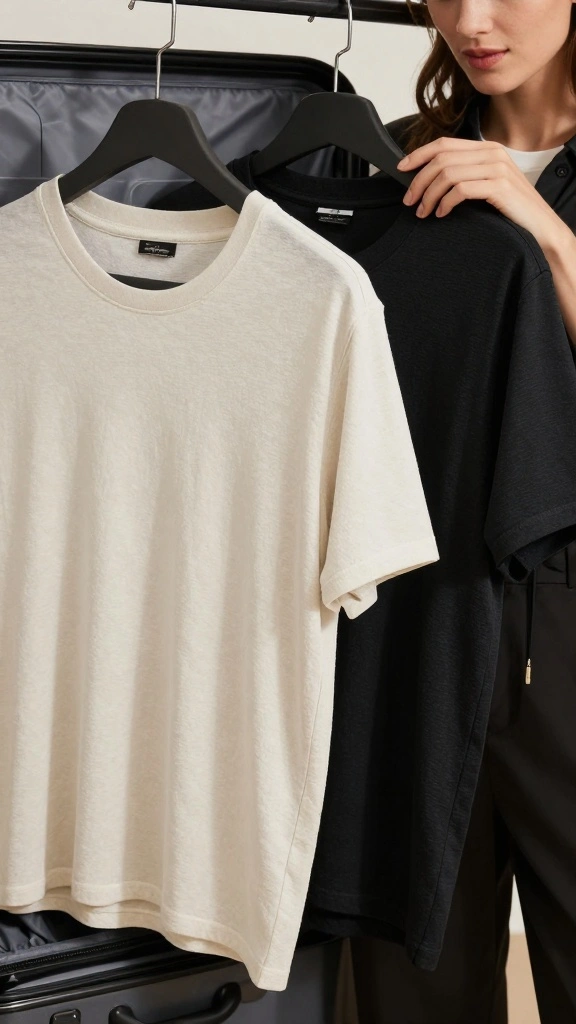 20 Travel Outfit Planning Secrets You Didn't Know You Needed! - 6. Choose Fabrics that Travel Well 1