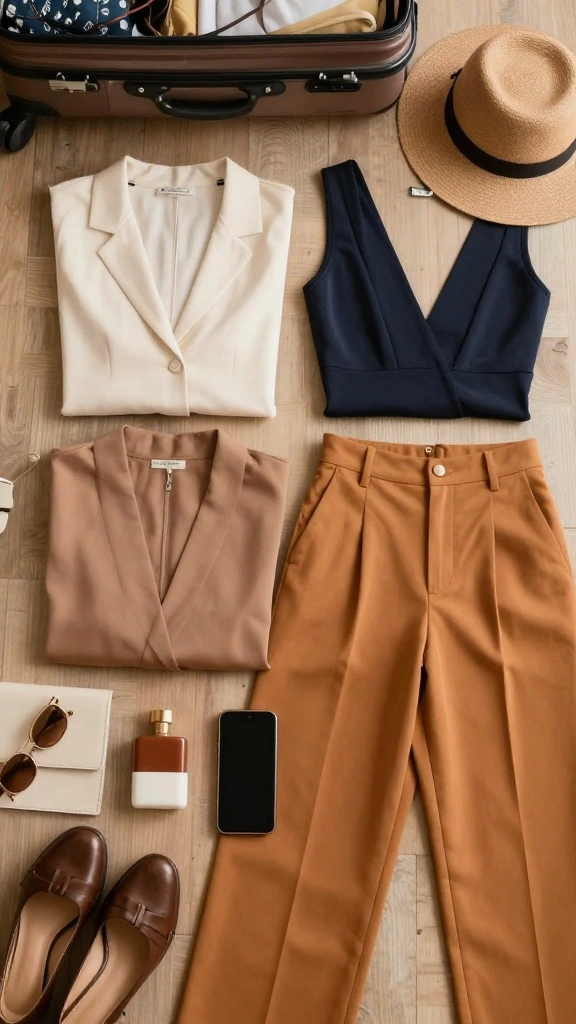 20 Travel Outfit Planning Secrets You Didn't Know You Needed! - 8. Embrace the Art of Color Coordination 1