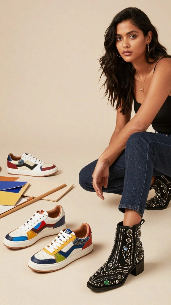 20 Upcycled Fashion Looks That Prove Style Can Be Sustainable (Watch Out for #3!) - 6. Upcycled Footwear 1