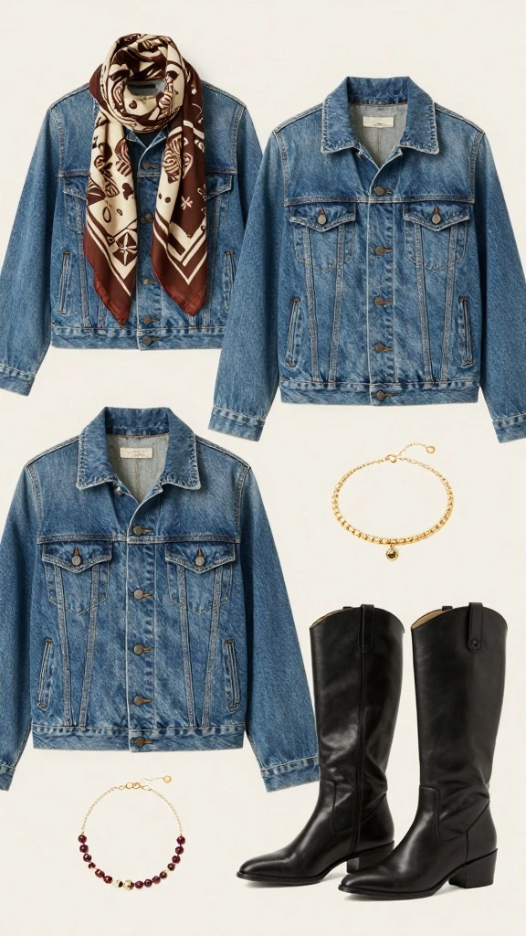 20 Vintage Denim Jacket Outfits Styled with Accessories You'll Adore! - Conclusion 1