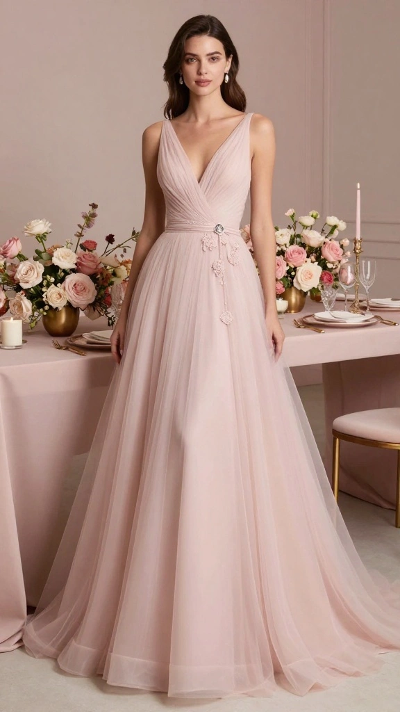 2026 Indian Wedding Themes You Must See (Prepare to Be Inspired!) - 25. 2026 Color Trend: Blush Pink 1