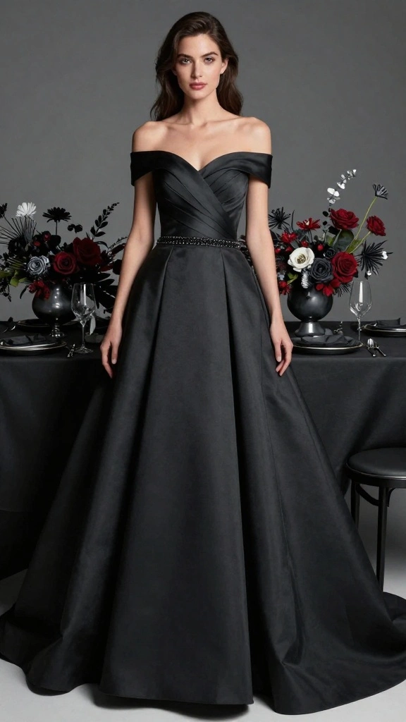 2026 Indian Wedding Themes You Must See (Prepare to Be Inspired!) - 31. 2026 Color Trend: Charcoal 1