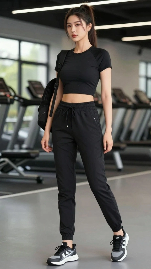 21 Chic Casual Date Night Outfits Perfect for Any Occasion - 11. Chic Athleisure Look 1