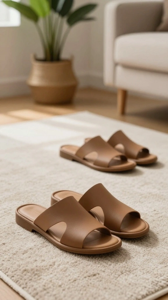 21 Comfortable Summer Sandals for Curvy Figures That Go with Every Casual Outfit! - 14. Minimalist Sandals 1