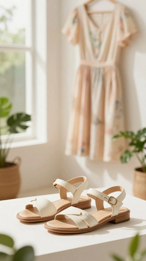 21 Comfortable Summer Sandals for Curvy Figures That Go with Every Casual Outfit! - 17. Vintage-inspired Mary Janes 1