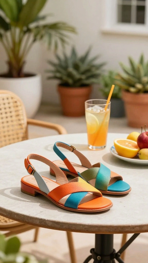 21 Comfortable Summer Sandals for Curvy Figures That Go with Every Casual Outfit! - 18. Unique Slingback Sandals 1