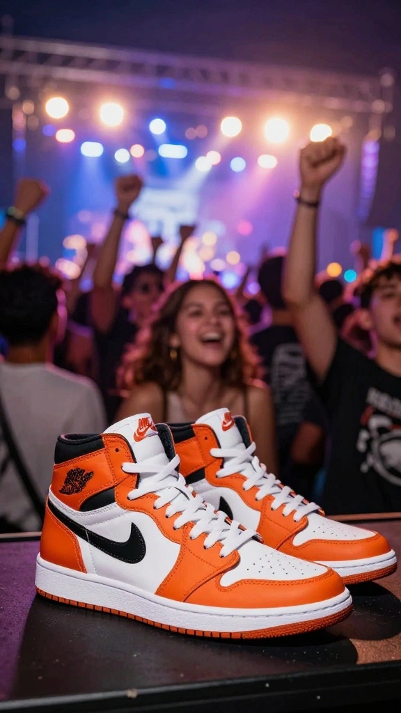 21 Fashion-Forward Comfortable Concert Shoes You Need to Own! - 17. Stylish High-Top Sneakers 1