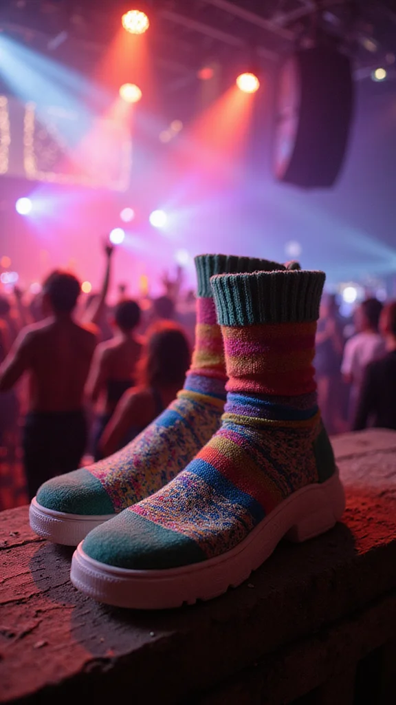 21 Fashion-Forward Comfortable Concert Shoes You Need to Own! - 18. Unique Sock Shoes 1