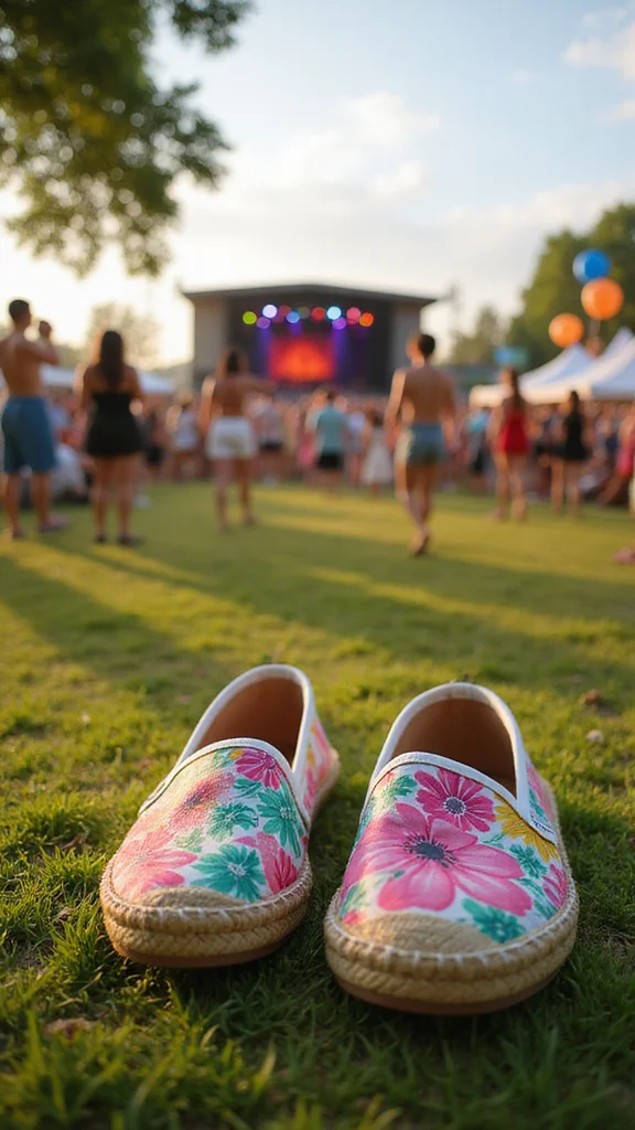 21 Fashion-Forward Comfortable Concert Shoes You Need to Own! - 7. Colorful Espadrilles 1