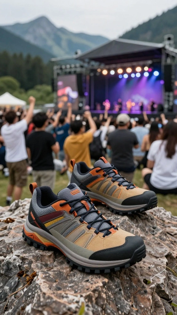 21 Fashion-Forward Comfortable Concert Shoes You Need to Own! - 8. Fashionable Hiking Shoes 1