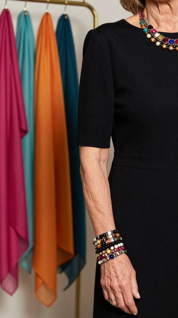 21 Fashion Tips for Older Women That Never Go Out of Style! - 2. Play with Accessories 1