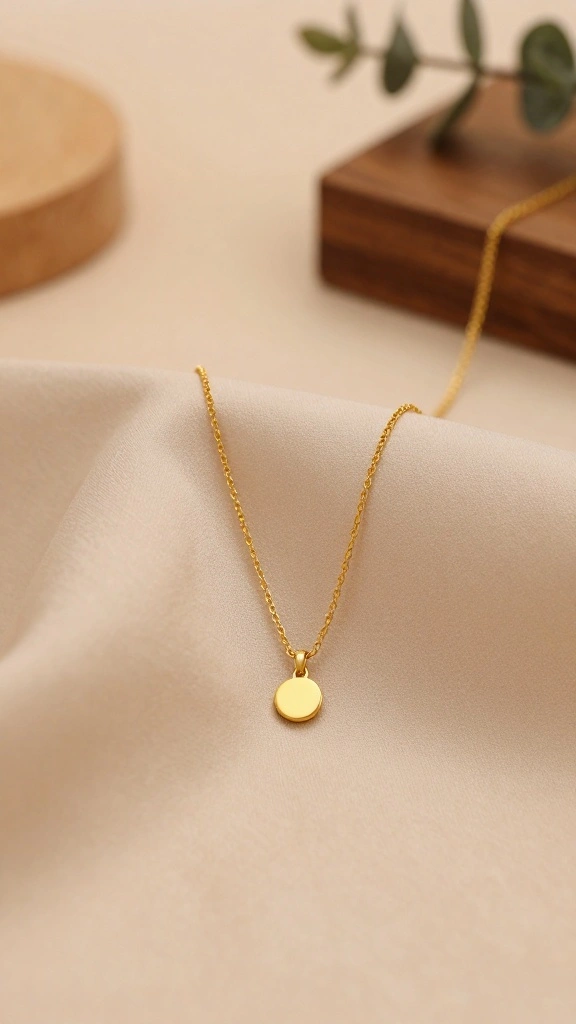 21 Minimalist Lightweight Fashion Accessories You Can Wear Every Day - 2. Delicate Gold Necklace 1