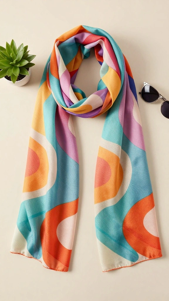 21 Minimalist Lightweight Fashion Accessories You Can Wear Every Day - 8. Lightweight Scarf 1