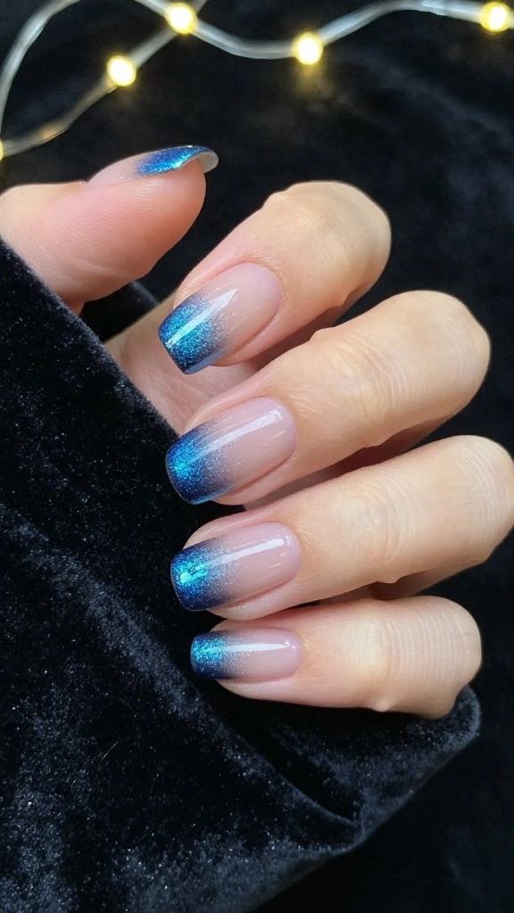 21 Stunning Elegant Nail Styles You’ll Want to Show Off Immediately! - 2. Shimmering Blue Chrome Tips 1