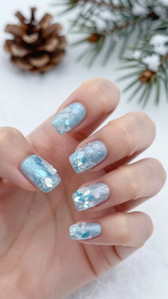 21 Stunning Elegant Nail Styles You’ll Want to Show Off Immediately! - 8. Ice Crystal Inspiration 1